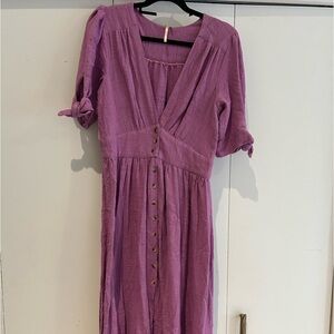 free people maxi dress